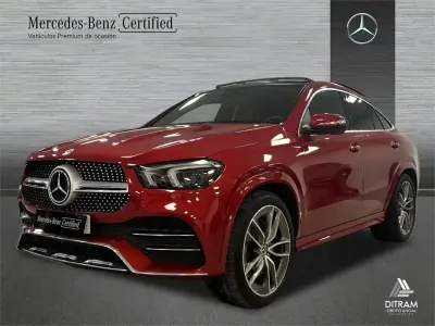 Usado Mercedes GLE400 330 CV (242 kW) 2022 Rojo jacinto SUV