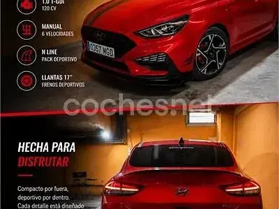 Usado Hyundai i30 N Line 120 CV (88 kW) 2023 Rojo Berlina