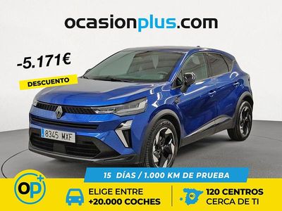 Usado Renault Captur Techno 90 CV (66 kW) 2024 Azul SUV