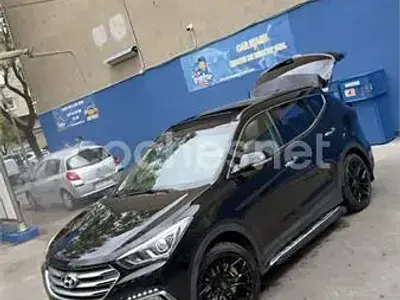 Usado Hyundai Santa Fe 200 CV (147 kW) 2018 Negro SUV