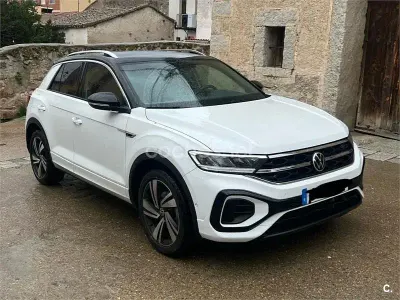 Usado VW T-Roc R-line 150 CV (110 kW) 2023 Blanco SUV