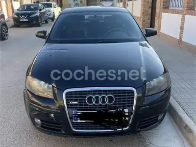 Usado Audi A3 Sportback Ambition 140 CV (102 kW) 2006 Negro Utilitario