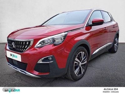 Rojo Usado 2020 Peugeot 3008 Allure SUV | 16.990 € (Precio justo)