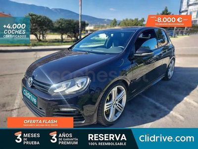 Usado VW Golf VI R 270 CV (198 kW) 2010 Negro Utilitario