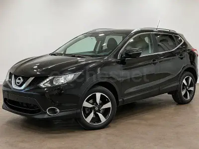 Usado Nissan Qashqai N-Connecta 115 CV (84 kW) 2016 Negro SUV