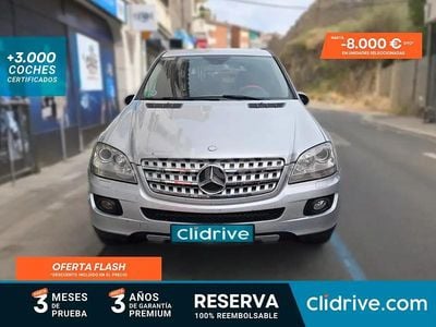 Usado Mercedes ML300 190 CV (139 kW) 2007 Gris / plata SUV