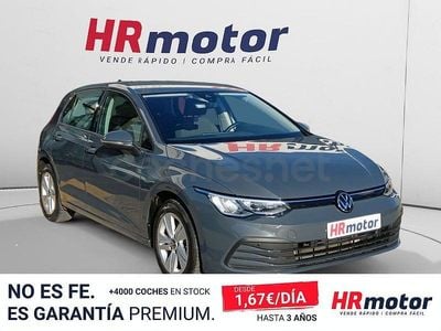 Usado VW Golf VIII Life 110 CV (80 kW) 2024 Gris / plata Berlina