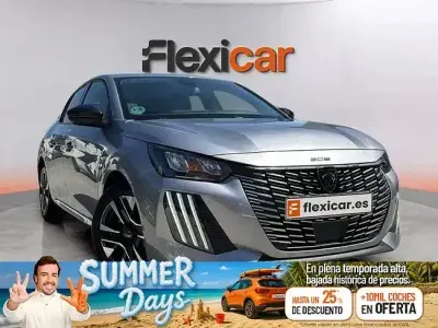 Usado Peugeot 208 Allure 100 CV (73 kW) 2025 Gris Utilitario