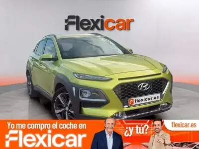 Usado Hyundai Kona Style 177 CV (130 kW) 2019 Verde SUV