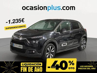 Negro Usado 2024 Citroën C3 PureTech Berlina | 13.590 € (Precio justo)