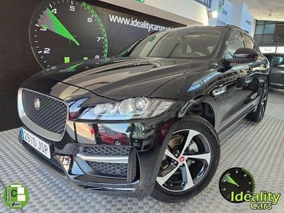 Usado Jaguar F-Pace R-Sport 180 CV (132 kW) 2016 Negro SUV