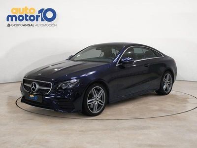 Usado Mercedes E220 194 CV (142 kW) 2019 Azul Coupe