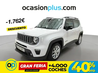 Usado Jeep Renegade Limited 130 CV (95 kW) 2023 Blanco SUV
