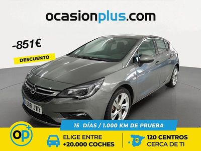 Usado Opel Astra Dynamic 125 CV (91 kW) 2017 Gris Berlina