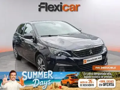 Usado Peugeot 308 Allure 130 CV (95 kW) 2019 Azul Berlina