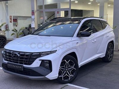 Usado Hyundai Tucson N Line 136 CV (100 kW) 2022 Blanco SUV