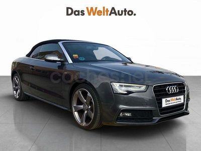 Usado Audi A5 Cabriolet S-Line 190 CV (139 kW) 2016 Gris / plata Descapotable