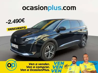 Usado Peugeot 5008 Allure 131 CV (96 kW) 2022 Negro SUV