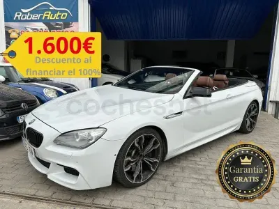 Begagnad BMW 650 Cabriolet 407 HK (299 kW) 2012 Vit Cab