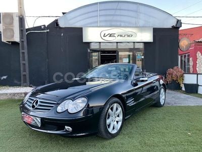 Usado Mercedes SL350 272 CV (200 kW) 2006 Negro Descapotable