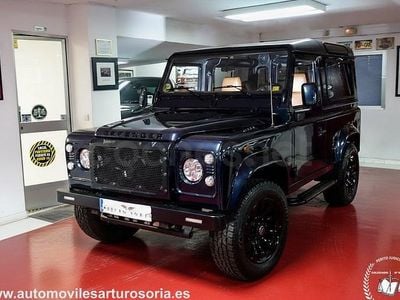 Usado Land Rover Defender SE 122 CV (89 kW) 2006 Azul Familiar