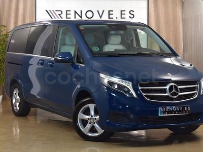 Usado Mercedes V220 Avantgarde 163 CV (119 kW) 2018 Azul Monovolumen