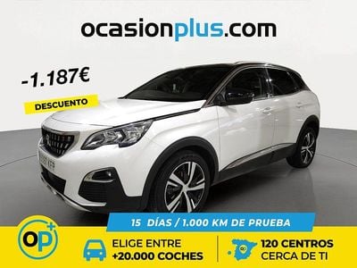 Usado Peugeot 3008 Allure 130 CV (95 kW) 2017 Blanco SUV