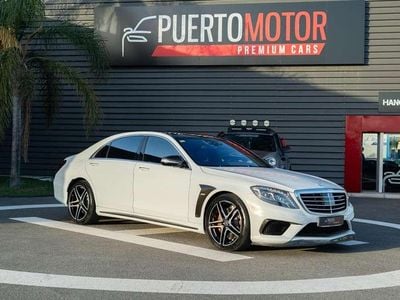 Usado Mercedes S63 AMG AMG 585 CV (430 kW) 2016 Negro Berlina
