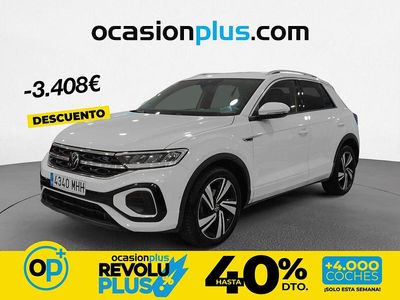 Usado VW T-Roc R-line 150 CV (110 kW) 2023 Blanco SUV