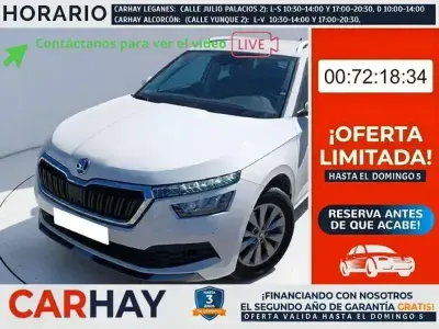 Usado Skoda Kamiq Ambition 110 CV (80 kW) 2021 Blanco SUV
