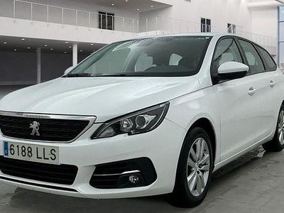 Usado Peugeot 308 SW Active 130 CV (95 kW) 2020 Blanco Familiar