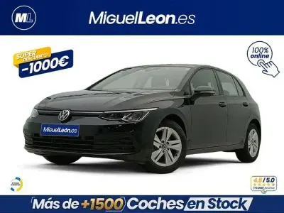 Usado VW Golf VII Life 110 CV (80 kW) 2021 Negro Utilitario