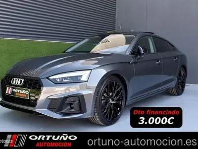 Usado Audi A5 S-Line 163 CV (119 kW) 2021 Gris Coupe