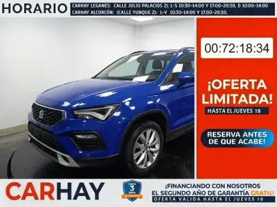 Usado Seat Ateca Style 150 CV (110 kW) 2020 Azul SUV