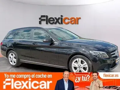 Usado Mercedes C200 160 CV (117 kW) 2019 Negro Familiar