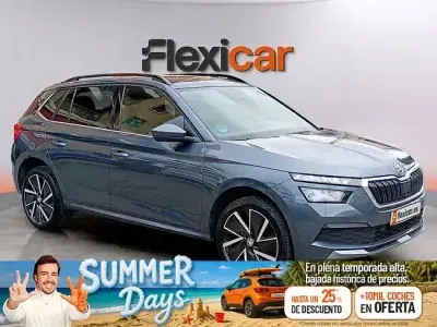 Usado Skoda Kamiq Active 110 CV (80 kW) 2021 Gris SUV