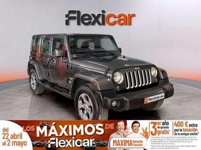Usado Jeep Wrangler Sahara 200 CV (147 kW) 2017 Gris SUV