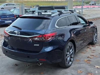 Azul Usado 2015 Mazda 6 Luxury Familiar | 8999 € (Buen precio)