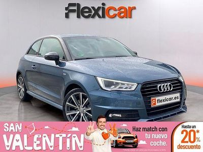 Usado Audi A1 116 CV (85 kW) 2017 Azul Utilitario