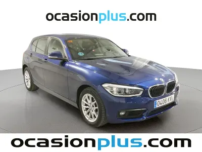 Usado BMW 118 136 CV (100 kW) 2019 Azul Utilitario