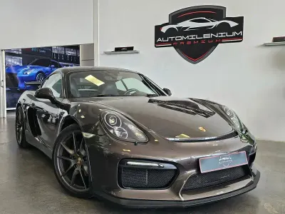Usado Porsche Cayman 275 CV (202 kW) 2014 Gris / plata Coupe