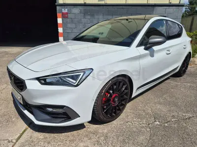 Usado Seat Leon FR 150 CV (110 kW) 2021 Blanco Berlina