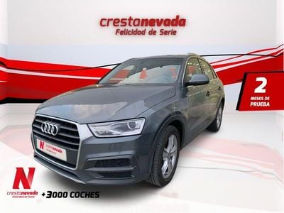 Usado Audi Q3 Design 150 CV (110 kW) 2017 Gris / plata SUV