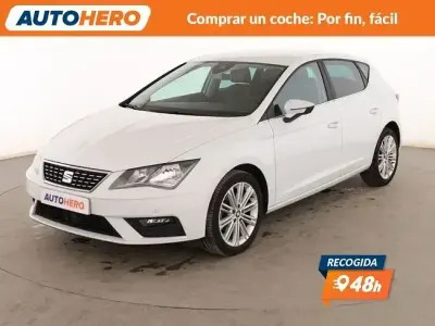 Usado Seat Leon XCELLENCE 150 CV (110 kW) 2019 Blanco Berlina