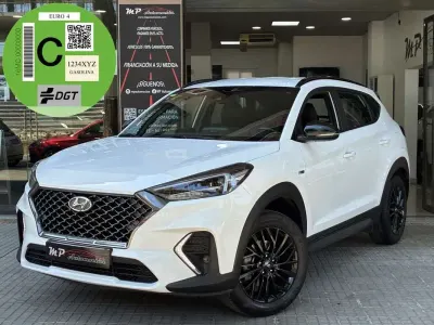Usado Hyundai Tucson N Line 132 CV (97 kW) 2020 Blanco SUV