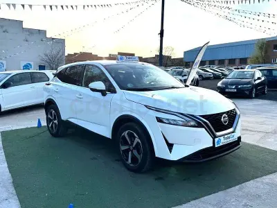 Usado Nissan Qashqai N-Connecta 158 CV (116 kW) 2021 Blanco SUV