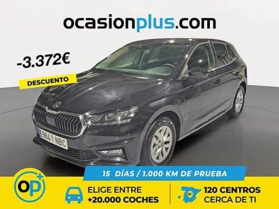 Usado Skoda Fabia Selection 115 CV (84 kW) 2025 Negro Berlina