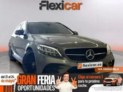 Usado Mercedes C220 194 CV (142 kW) 2021 Gris Familiar
