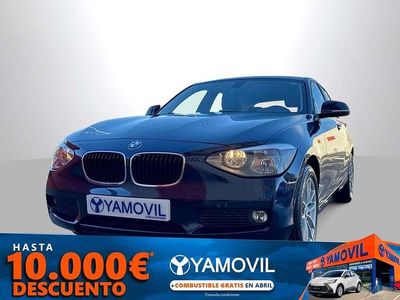 Usado BMW 116 116 CV (85 kW) 2013 Azul Utilitario