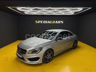 Usado Mercedes CLA200 AMG line 136 CV (100 kW) 2016 Gris / plata Berlina